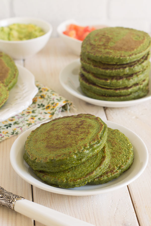 Pancakes De Espinacas Y Avena El Cuchar N Verde